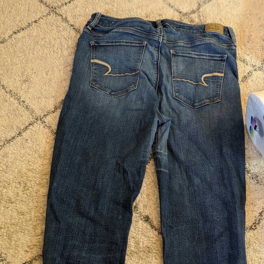 American Eagle High rise jeggings- size 14